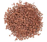 BESPORTBLE 1bag Natural Volcanic Red Rock Pebbles Bag for Microlandscape Layout Miniature Stone Decoration Smooth Polished Flowerpot Stones for Garden Fish Tank Railway Model Sand Table Craft