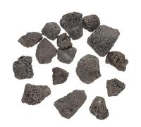 BESPORTBLE 1bag Natural Volcanic Rock Diffuser Stone for Essential Oil Aquarium Plant Pot Decoration Red Stone for Floral Arrangements Craft Projects