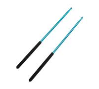 BESPORTBLE 1Pair Alloy Drum Sticks Comfortable Percussion Instrument for Beginners Smooth Surface for Weight Training Drumsticks for Jazz and Band Use