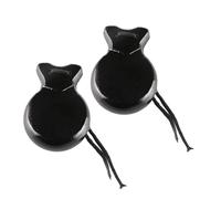 BESPORTBLE 1Pair Castanets for Portable Spanish Percussion Instruments for Dance Music Education Rhythm for Souvenir From