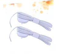 BESPORTBLE 1Pair Flashing LED Shoe Laces Light Up Shoelaces for Night Activities Christmas Party Dancing Running Hiking Modes Fits Shoes White