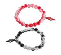 BESPORTBLE 1Pair Heart for Couples Lightweight Zinc Alloy Matching Jewelry with Romantic for Valentine Day Effortless Clasp