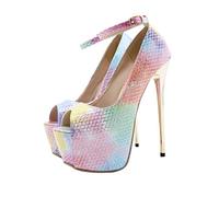 BESPORTBLE 1Pair High Heel Sandals for Women Fashionable Fish Mouth Design Stylish Summer Footwear Comfortable Durable with High End Upper for Night Clubs and Parties