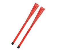 BESPORTBLE 1Pair Retractable Drum Wire Brush with Handle Durable and Drum Accessories for Box Drums Cajon and Percussion Instruments Smooth Playing Experience