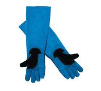 BESPORTBLE 1pair Scratch Animal Handling Gloves for Dogs and Cats Protective Sleeve Welding Gloves for Pet Grooming Bite Resistant Comfortable Fit for Feeding and Grooming Tasks
