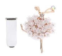 BESPORTBLE 1pc Air Outlet Clip Car Aroma Diffuser Car Aroma Clip Ballerina Girl Perfume Clip Air Freshener Ca Car Fresheners Car Vents Odor Freshener Decorations Alloy Air Conditioner White