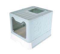 BESPORTBLE 1pc Box Splashing Cat Toilet Cat Litter Box for Kittens Dogs Durable Pet Supply with Concealed Hook Space Saving Design Easy to Clean