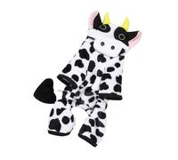 BESPORTBLE 1pc Cartoon Dog Clothes for Winter Soft Fleece Puppy Costume for Dogs for Halloween Christmas and Daily Wear Cow Outfit