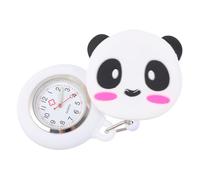 BESPORTBLE 1pc Cartoon Panda Stretchable Pocket Watch Clip Fob Watch for Nurses with Dial Fun Design for Healthcare Professionals Nursing Accessory