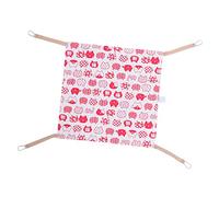 BESPORTBLE 1pc Cat Hammock Cat Hammock Bed Hanging Pet Bed Outdoor Sleeping Perch Washable Pad for Portable Double Pet Night Indoor Sleeping Nest Blue Cotton Linen