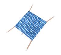 BESPORTBLE 1pc Cat Hammock Indoor Cat Sleeping Bed Pet Sleeping Small Breathable for Pet Mesh from Linen Bed Hanging Hammock Cotton Linen Blue