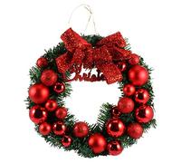 BESPORTBLE 1pc Christmas Wreath Hanging Ornament Xmas Garland for Home Decor Unique Christmas Adornment for Holiday Atmosphere for