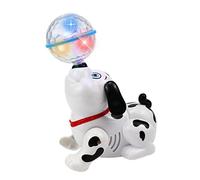 BESPORTBLE 1Pc Dancing Music Flashing Interactive Cartoon Dog Head Ball for No Battery Required Creative Light Up Design for Fun Playtime