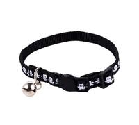 BESPORTBLE 1pc Dog Collar Creative Skull Design Stylish Halloween Pet Accessory for Parties and Outdoor Use Breathable Material for Comfort and Fit