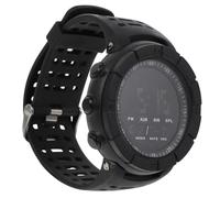 BESPORTBLE 1Pc Durable Electronic Sports Watch with LCD Display for Outdoor Activities Black Wrist Watch Multi Functional for Running and Daily Use
