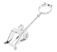 BESPORTBLE 1Pc Durable Portable Clarinet Music Stand Music Rack for Easy Clipping Compact Design Lightweight and Sturdy for Musicians the Go Silver Finish