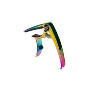 BESPORTBLE 1Pc Durable Rainbow Guitar Capo Metal Ukulele Tone Change Tool Useful Hand Held Capo for Acoustic Electric Guitars for Beginners Professionals