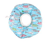 BESPORTBLE 1pc Fish Pattern Anti-bite Cat Collar Soft Neckwear for Pets Lightweight Protective Collar for Cats after Xs Fish Design