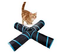 BESPORTBLE 1pc Foldable Animal Tunnel Crinkle Portable Cat and Dog Play Tube for Guinea Pigs and Rabbits Interactive Pet Toy for Indoor Fun