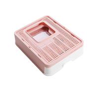 BESPORTBLE 1Pc Foldable Splashing Cat Toilet Enclosed Litter Box for Kittens Easy Cleaning Pet Supply for Indoor Use Durable Design with Ample Space and Reliable Protection