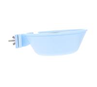 BESPORTBLE 1pc Hanging Pet Bowl Stainless Steel Food Container for Dogs Cats Easy Install Crate Cage Practical Design for Food Water Snacks Macaron