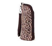 BESPORTBLE 1Pc Insulated Bottle Bag for Capacity Pouch with Hanging Rope for Breastmilk Storage and Feeding The Go Leopard Print Design