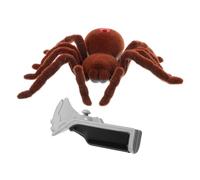 BESPORTBLE 1Pc Lifelike Remote Control Spider Hilarious Prank Animal for Halloween Decorations Parties Masquerades Realistic Spider No Battery Included