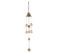 BESPORTBLE 1pc Metal Wind Chime with Dragon Phoenix Pattern Decorative Wind Bell for Use for Balcony Garden and Room Produces Pleasant Sounds for Relaxation