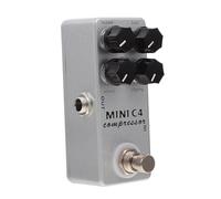 BESPORTBLE 1Pc Mini Guitar Effector Silver Guitar Effects Processor with True Bypass Compact for Accessory for Musicians and Performers