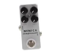 BESPORTBLE 1Pc Mini Guitar Effector with Lossless Sound Quality Durable Design Easy to Use for Music Lovers Silver Musical Instruments Accessory