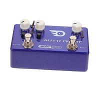 BESPORTBLE 1Pc Mini Guitar Effector with Overload Function Durable Construction Stylish Blue Design for Music Lovers Achieve Full Band Sound Effects