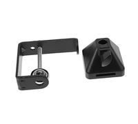 BESPORTBLE 1Pc Multi Function Microphone Holder Base with Clamp Sturdy Design for Tables Studios and Events Compatible with Various Microphones Black Finish