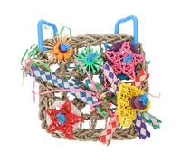 BESPORTBLE 1pc Parrot Shredder Toy Safe Chew Plaything for Birds Cage Decoration Promotes Healthy Teeth Easy to Install Suitable for All Parrots and Birds