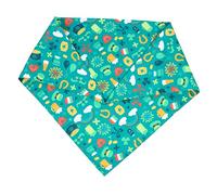 BESPORTBLE 1pc Patrick's Day Pet Bib Bandana Reversible Scarf for Dogs Cats Stylish Design Lucky Patterns for Festive Celebrations and Holiday Costumes