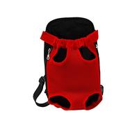 BESPORTBLE 1PC Pet Backpack 4-Leg Storage Dog and Cat Travel Bag Breathable Mesh Cat Dog Chest Bag for Outdoor Adventures and Easy to Use