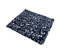 BESPORTBLE 1pc Pet Blanket Cat Cartoon Pet Sleeping Cushion Pets Useful Pet Rest Mat Large Cotton Pads Pet Dog Blanket Cage Reusable Refill Washable Rugs Pet Nest Blanket Blue Flannel Sherpa