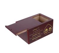 BESPORTBLE 1pc Pet Memorial Wooden Urn for Dog and Cat Ashes Elegant Cremation Casket for Pets Ash Storage Box Photo Frame Meaningful Keepsake for Loss of Beloved Animals