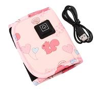 BESPORTBLE 1Pc Portable USB Bottle Warmer Gear Heating Cover Insulated Milk Bag for Travel Safe and Convenient Feeding for Newborns