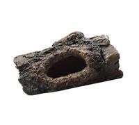BESPORTBLE 1Pc Resin Aquarium Decoration Tree Bark Hiding Cave Ornament for Fish Tank Durable and Easy to Clean Landscape Decor for Aquarium Enthusiasts Health and Environmental