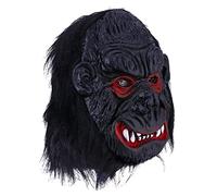 BESPORTBLE 1Pc Scary Gorilla Mask for Halloween Party Up Mask with Teeth for Costume Events Masquerade Balls Comfortable Easy to Wear Horror Themed Party Supplies