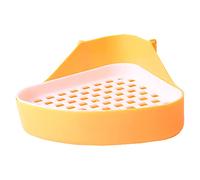 BESPORTBLE 1pc Small Pet Bathroom House Hamster Bath Tub for Chinchilla Pet Toilet and Bathing Basin Special Fence Design for Privacy for Developing Toilet Habits Small Animals