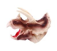 BESPORTBLE 1Pc Triceratops Hand Puppet Role Play Figure Glove for Imaginative Games and Learning for and Interactive Play