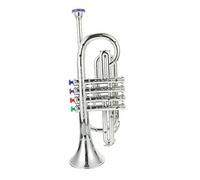 BESPORTBLE 1Pc Trumpet Model with Four Tones for Stage Performance Music Plaything for Boys