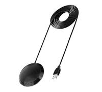 BESPORTBLE 1Pc USB Condenser Microphone for Conference Calls Round Design Omnidirectional Sound Capture Plug and Play Compatible with Computer and Laptop for Streaming and Video