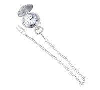 BESPORTBLE 1pc Vintage Pocket Watch with Locomotive Design Stylish Decorative for Silver Finish Present for Special Occasions and Fashion Accessories