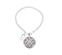 BESPORTBLE 1Pc Vintage Sunflower Pocket Watch with Hollow Design Pocket Watch for Jeans Chain Simple Movement Present Box Included Classic Relief Style