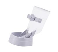 BESPORTBLE 1Pc Wall Mounted Pet Feeder Gray Detachable Automatic Dog Cat Food Bowl with Fresh Keeping Box Easy to Clean Design for Convenient Feeding When Away