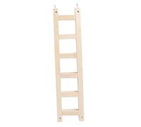 BESPORTBLE 1pc Wooden Parrot Climbing Ladder Swing for Bird Play and Training for Lovebirds Parakeets and Cockatiels to Chew and Climb Cages