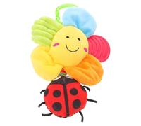 BESPORTBLE 1pcs Hanging Musical Crib Toy for Boy Girl Detachable Flower Design Plaything Rattles for Stroller and Bed Decoration Encourages Sensory Development and Hand Coordination