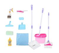 BESPORTBLE 1Set All Inclusive Montessori Inspired Broom and Dustpan Kit for Ages Engaging Play Cleaning Supplies for Boys and Fun Learning Activity
